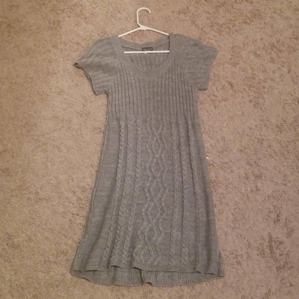 Wet Seal Gray Sweater dress